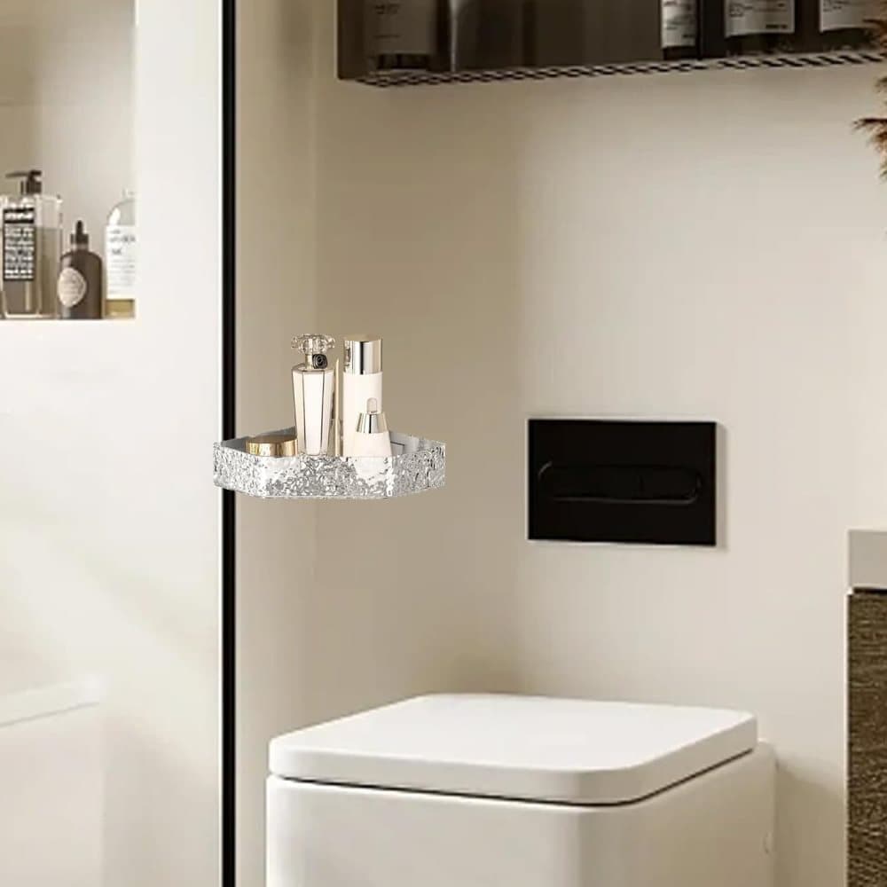 Hanging Shower Storage Shelf for Shampoo Soap and Bottles, No Drilling Bathroom Organizer - Image 8