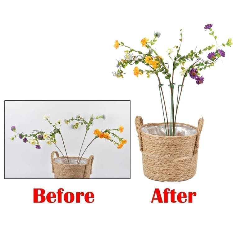 10-Pack Plant Support Flower Stakes for Potted Plants, 12 Inches - Image 2