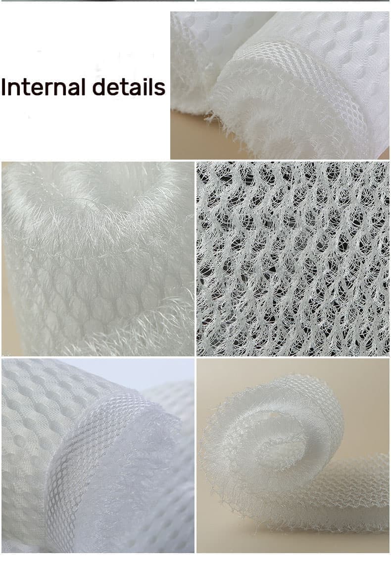 Bathtub Cushion with 7 Suction Cups, 4D Breathable Headrest for Relaxation, Compatible with Bathtubs & Massage Tubs, Blue - Image 7