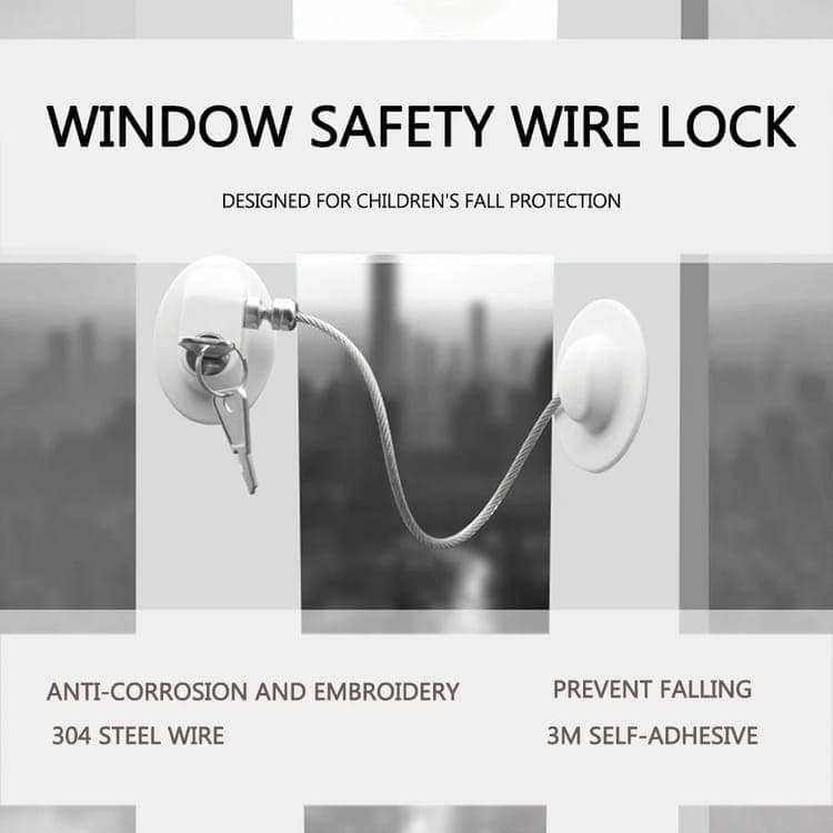 2 Child Safety Locks Self-Adhesive Durable Easy to Use for Refrigerators Cabinets Windows Toilet Lids, White - Image 5