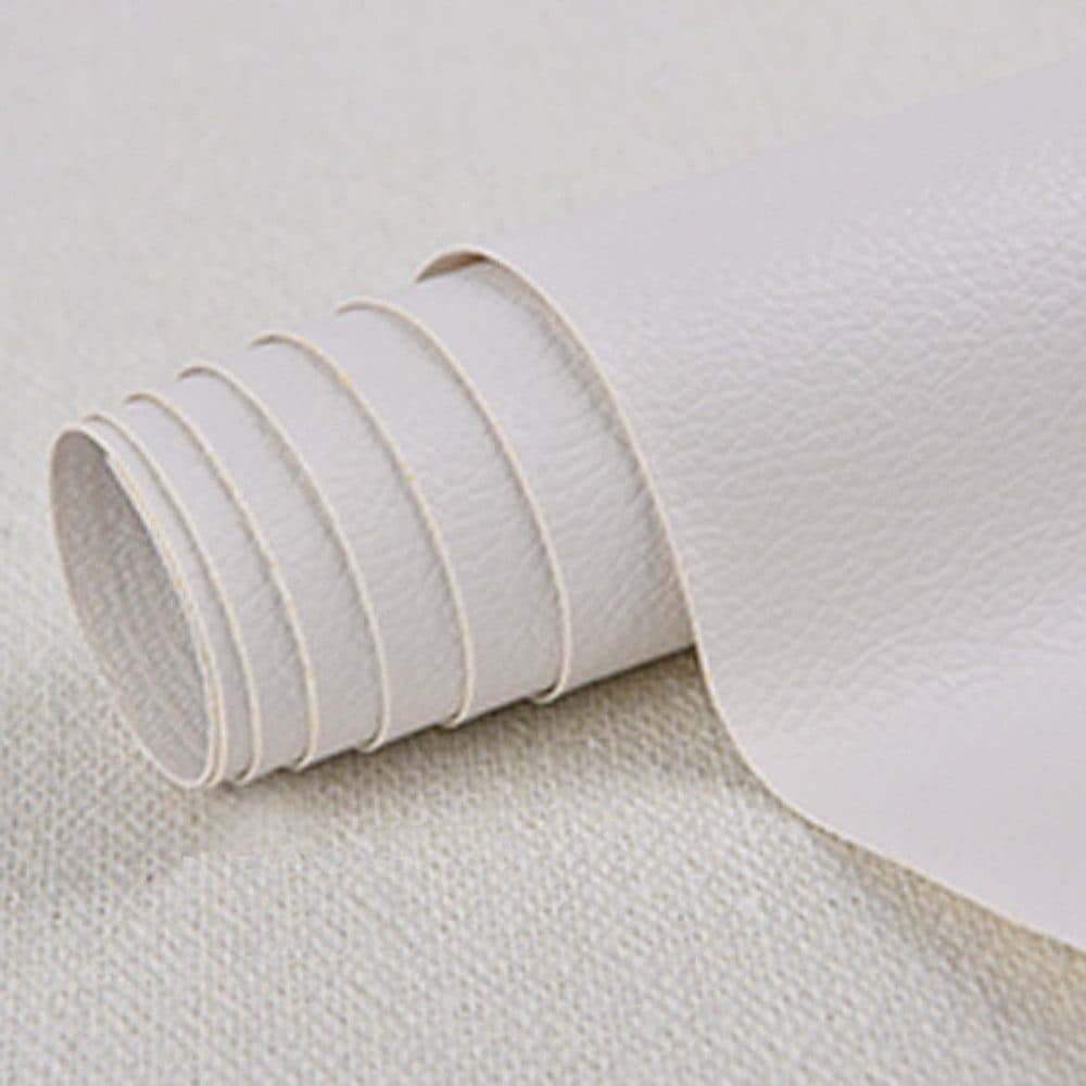 50 Self-Adhesive Repair Patches for Leather Furniture, White, 10x10cm - Image 5