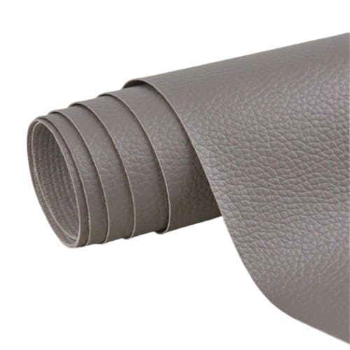 Artificial Leather Repair Patch Self-Adhesive, 30 cm x 137 cm, Gray, Fix Dekor Compatible - Image 1
