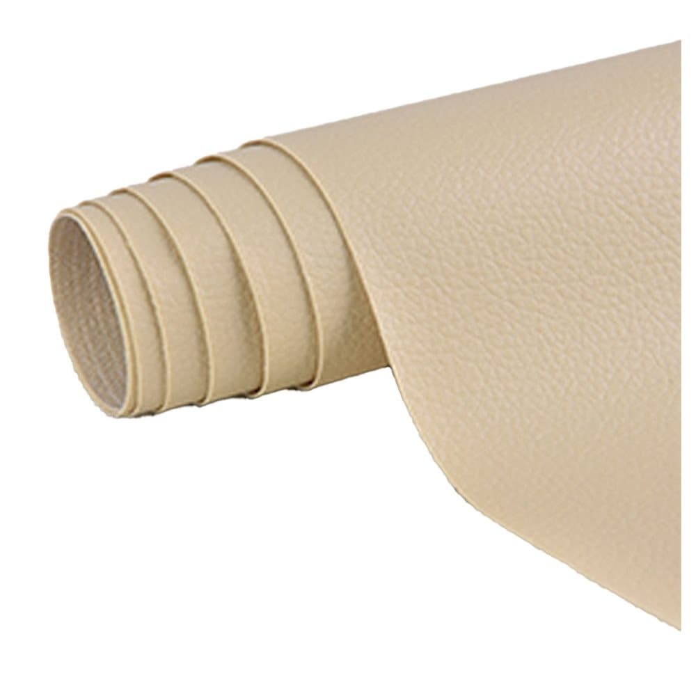 30 cm x 137 cm Self-adhesive Repair Patch for Artificial Leather Fix Dekor, Yellow - Image 1
