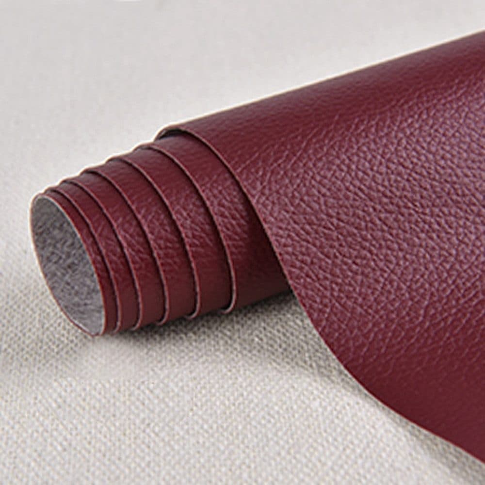 Self-adhesive Repair Patch for Artificial Leather, 30 cm x 137 cm, Red, Compatible with Fix Dekor - Image 5