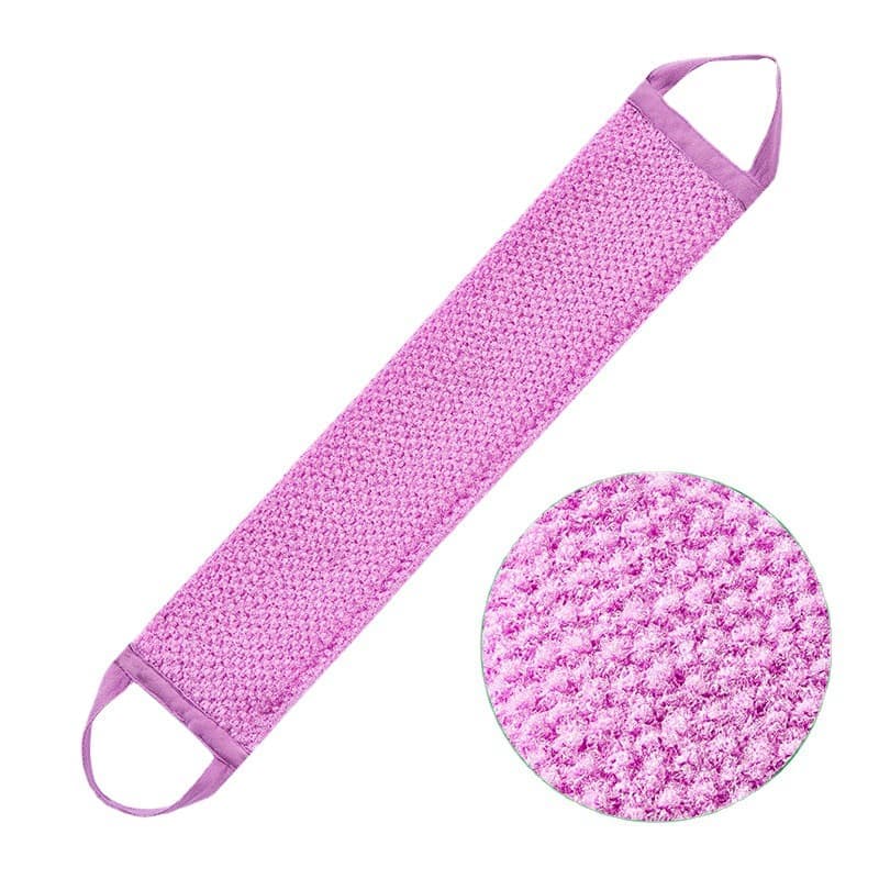 Exfoliating Body Scrub & Back Scrub for Shower, Deep Cleansing, Easy Assembly, Smooth Washing - Image 1