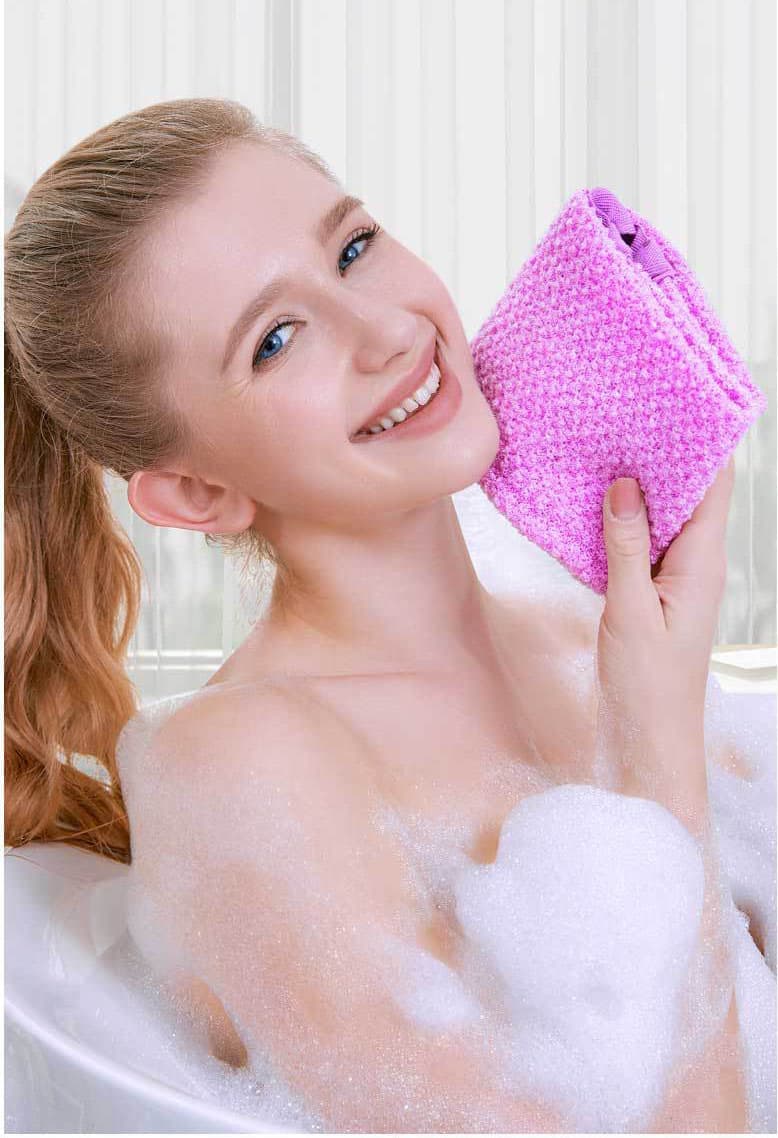 Exfoliating Body Scrub & Back Scrub for Shower, Deep Cleansing, Easy Assembly, Smooth Washing - Image 6