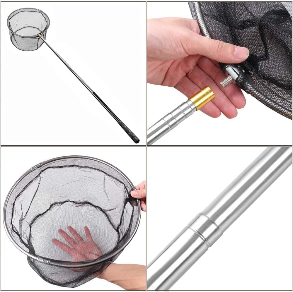 Pool Cleaning Net, 147 cm, Skimmer Net for Pool Spa and Pond - Image 6