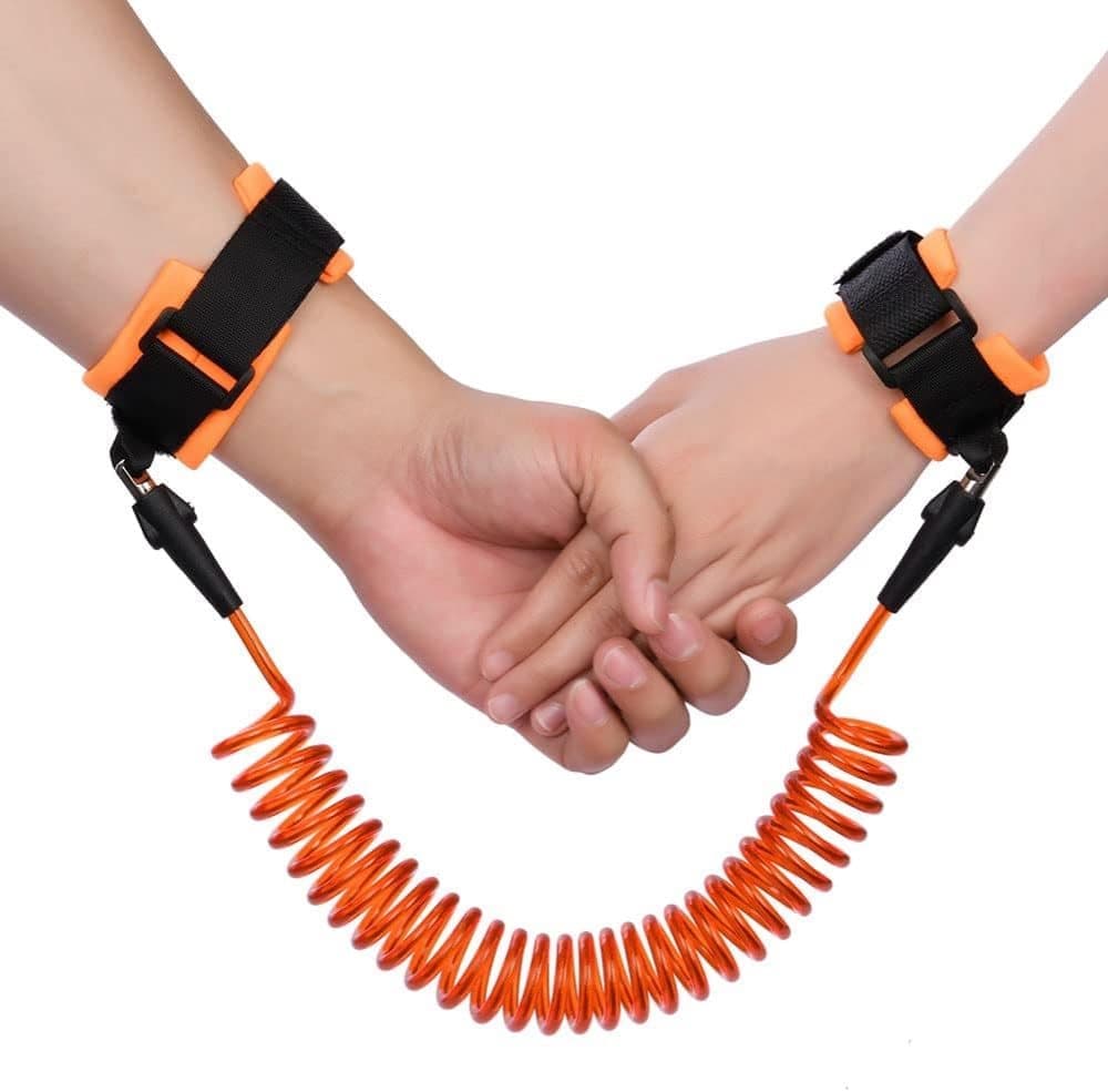 165 cm Kids Leash Wrist Harness, Compatible with All Brands, Orange - Image 1