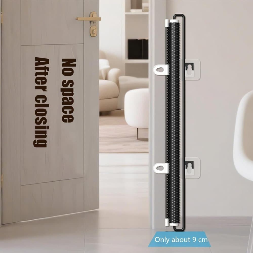 Retractable Safety Gate for Dogs, 80cm x 72cm (40x125cm), Protective Fence for Doorways and Stairs - Image 5