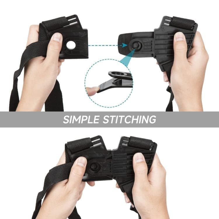 Adjustable Nylon Trimmer Strap, Compatible with Grass Trimmer and Leaf Blower, Black - Image 4