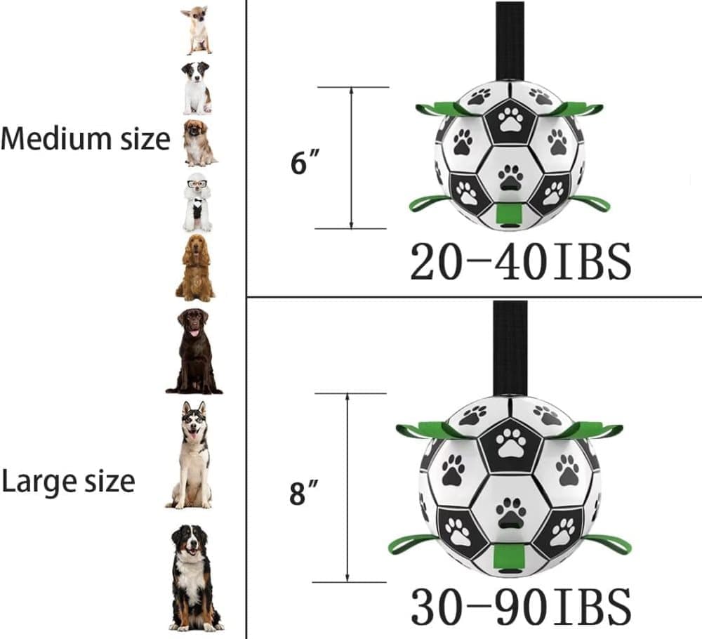 Durable Interactive Dog Ball with Air Needle, 15cm - Image 2