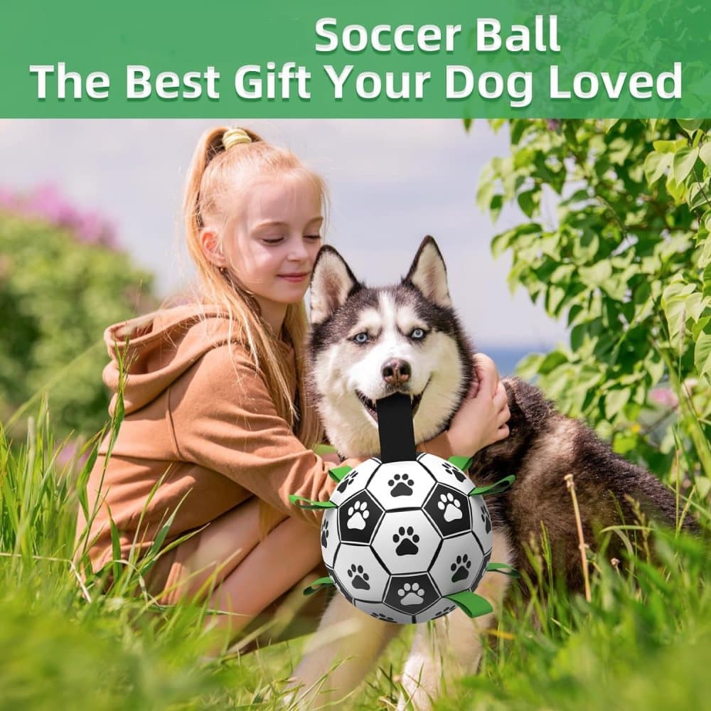 Durable Interactive Dog Ball with Air Needle, 15cm - Image 8