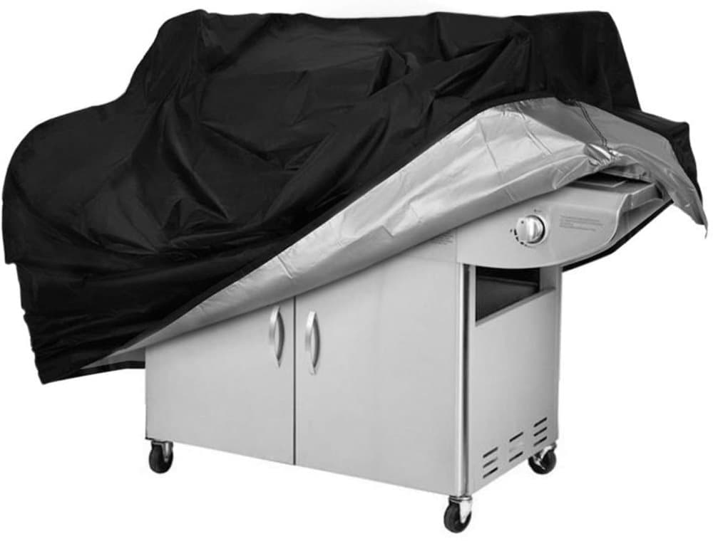 Heavy Duty Grill Cover 210D Oxford Waterproof UV Protection, 145x61x117 cm - Image 1