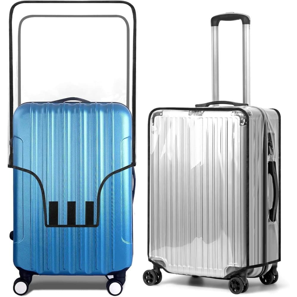24 Inch Transparent Protective Case for Suitcase, Waterproof Dustproof Durable Extra Thick, Compatible with Cabin Bags and Suitcases - Image 1