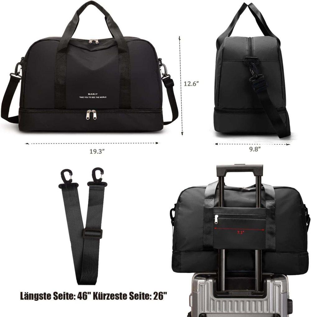 Large Capacity Waterproof Nylon Sport Gym Bag for Women and Men - Image 6