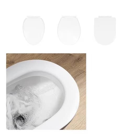 80 pcs Biodegradable Water-flushable Toilet Seat Covers, 38x46cm - Image 3