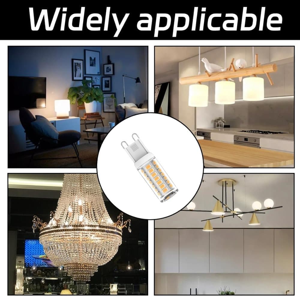 5pcs G9 LED Bulbs 3W White Light - Image 5