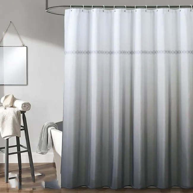Waterproof Shower Curtain Moroccan Pattern Mold Resistant, 120x180 cm or 180x180 cm - Image 1