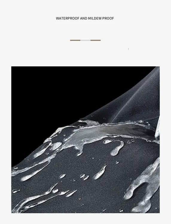 Waterproof Shower Curtain Moroccan Pattern Mold Resistant, 120x180 cm or 180x180 cm - Image 3