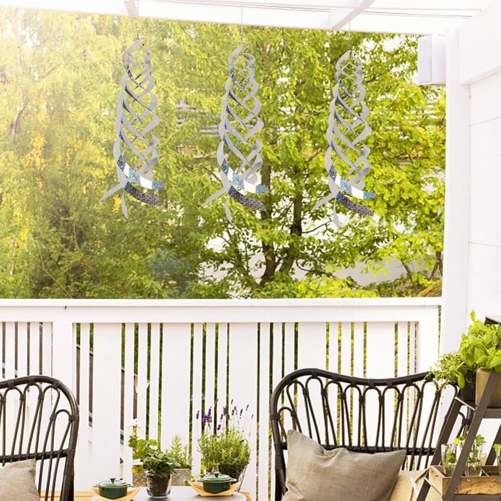 3 pcs Reflective Scarecrow for Garden and Balcony, 45 cm - Image 6