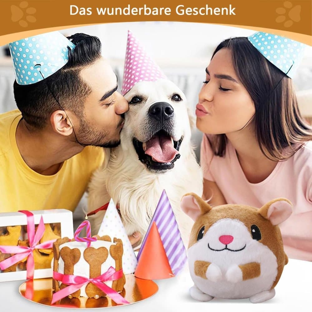 Durable Interactive Plush Dog Toy with Ball, Perfect for Training - Image 6