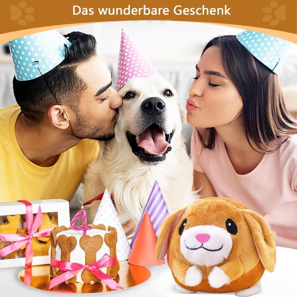 Interactive Plush Dog Toy for Training and Play, Durable Ball Design - Image 5