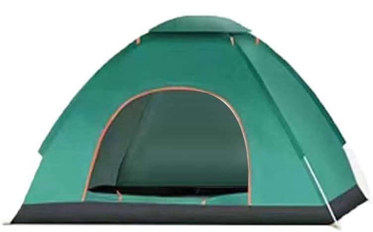 200×100×110cm Green Camping Tent Automatic Pop Up Beach Tent Wind Shelter Waterproof Spacious Easy Set Up - Image 1