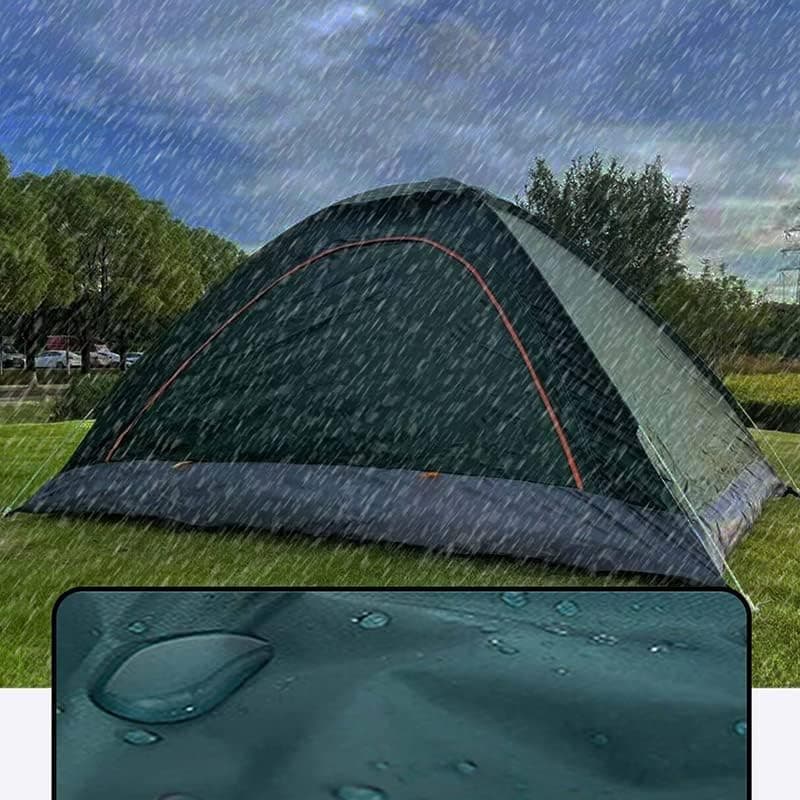 200×100×110cm Green Camping Tent Automatic Pop Up Beach Tent Wind Shelter Waterproof Spacious Easy Set Up - Image 3