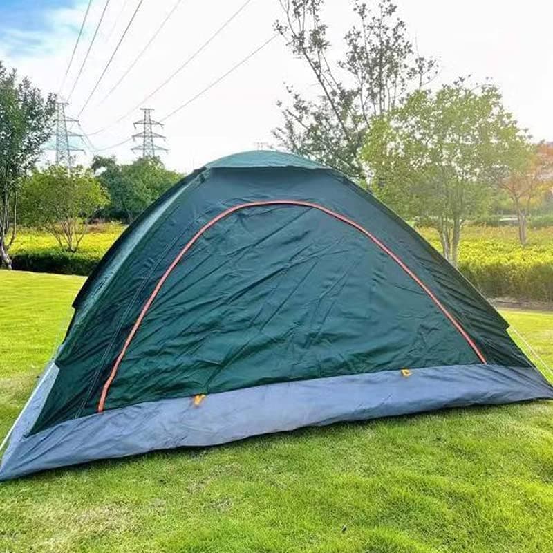 1-Person Camping Tent Automatic Pop Up Beach Tent Waterproof Wind Shelter Easy Setup, Blue, 200x100x110cm - Image 4