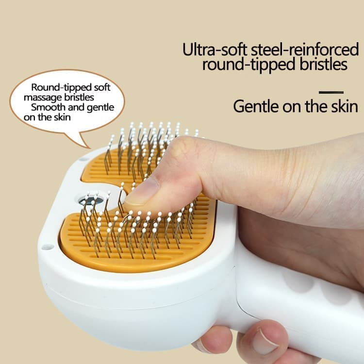 Pet Brush for Dogs and Cats, 20x11.5x8 cm, Effective Pressure Brush for Pet Fur Care - Image 5