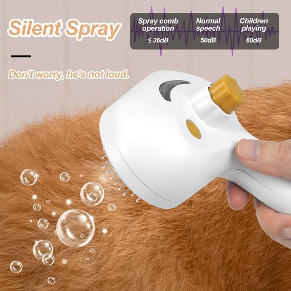 Pet Brush for Dogs and Cats, 20x11.5x8 cm, Effective Pressure Brush for Pet Fur Care - Image 6