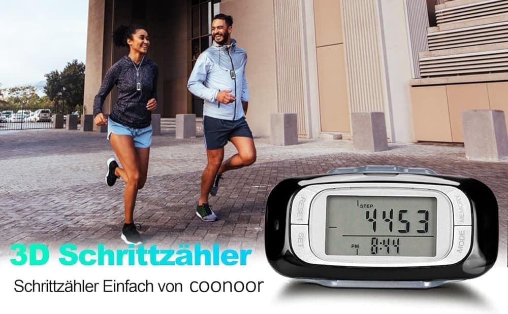 3D Pedometer with Large Easy-to-Read Display, Steps Distance Calories Tracking, No App Needed, 9 Month Battery Life for Elderly and Exercise Tracking - Image 2