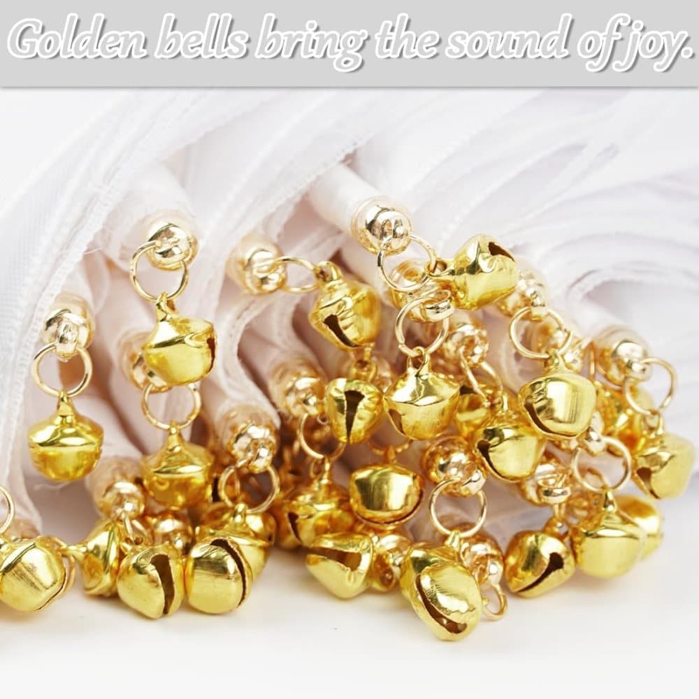 30 Pack Purple Satin & Lace Ribbon Wands with Bells for Wedding & Party Decor, 30cm - Image 4