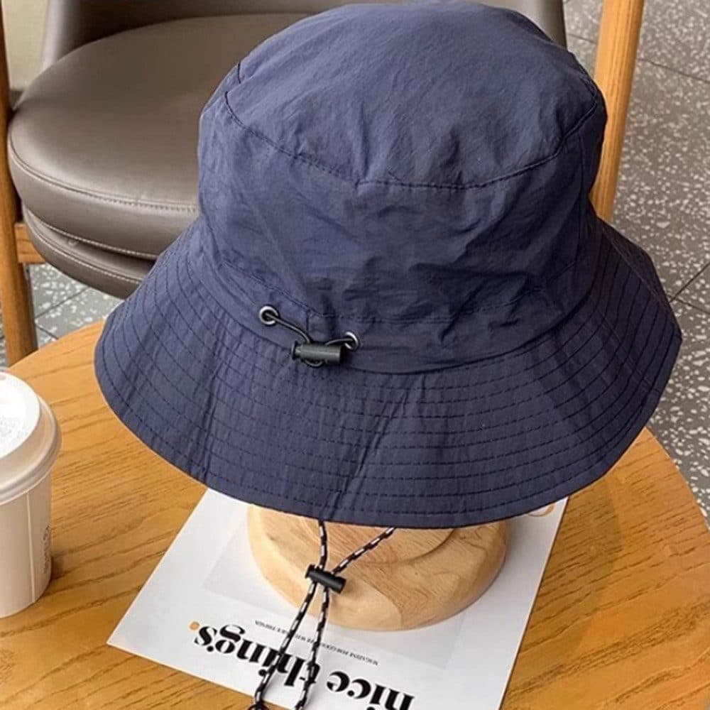 Foldable Waterproof Fisherman Hat Unisex Quick-Drying Sun Hat for Summer Outdoor, Light Brown - Image 8