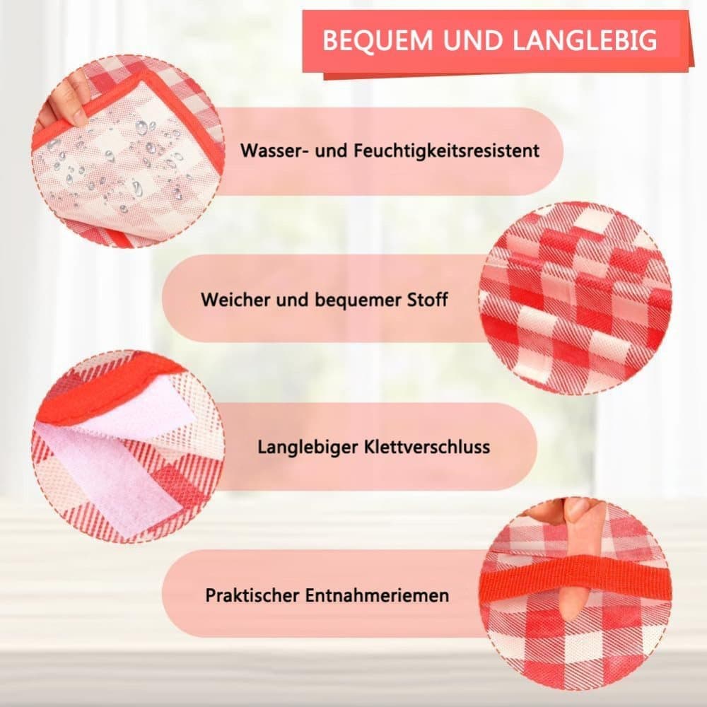 Waterproof Picnic Mat 200x200cm, Foldable with Carrying Handle, Durable for Camping Beach Park Outdoor Activities, Pink - Image 2