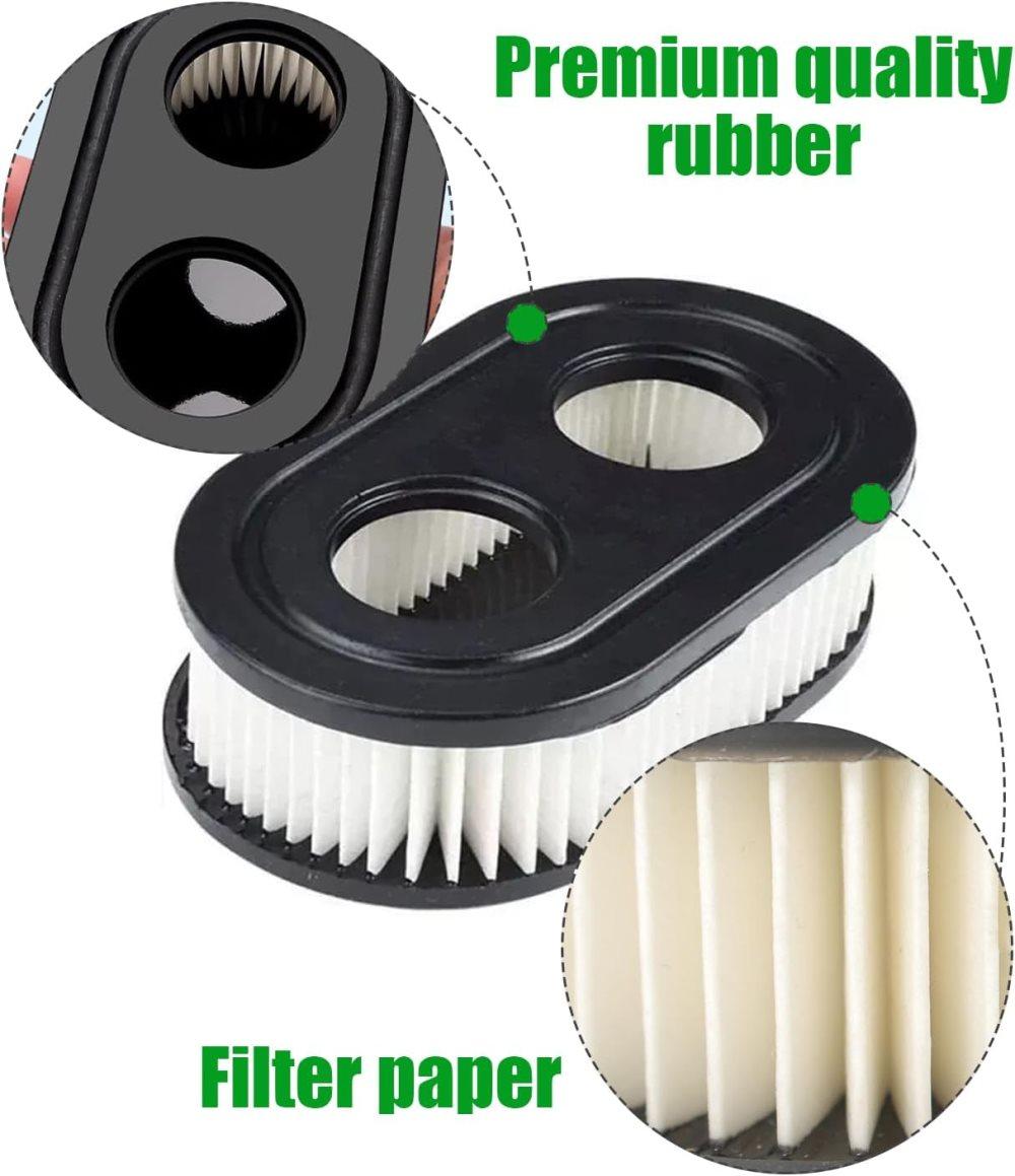 2-Pack Air Filter Compatible with Briggs & Stratton, Fits Models 593260 798452 - Image 4