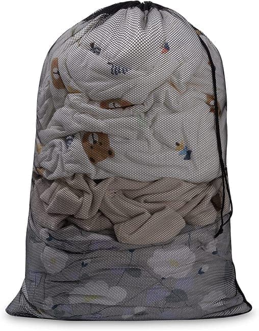 1-Pack Large Laundry Travel Bag, 60x90 cm, Black - Image 1