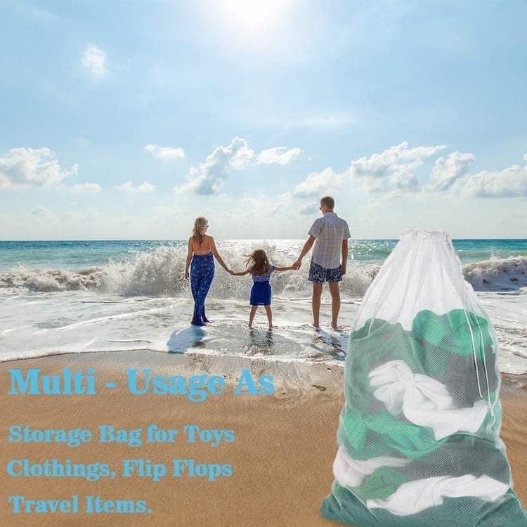 Large Laundry Bag 1-Pack, 60x90 cm, White - Image 2