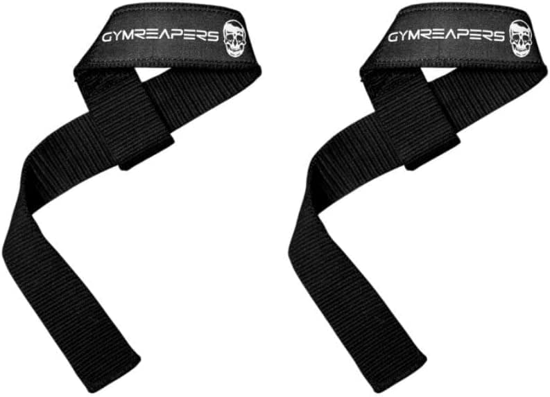 Lifting Wrist Straps for Weightlifting Bodybuilding, Compatible with Gymreapers, Black - Image 1