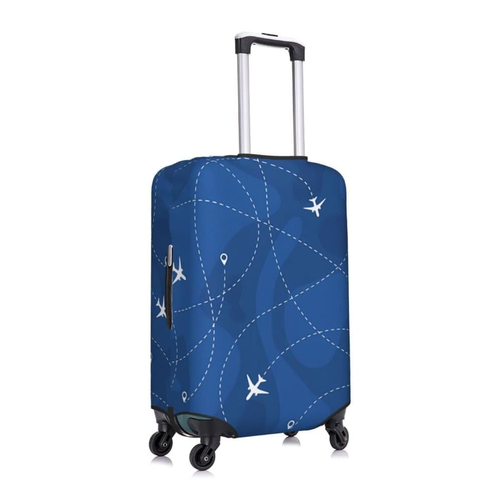 Reinforced Elastic Suitcase Cover Dustproof Durable Double-Sided Printing, 18-32 Inch - Image 3