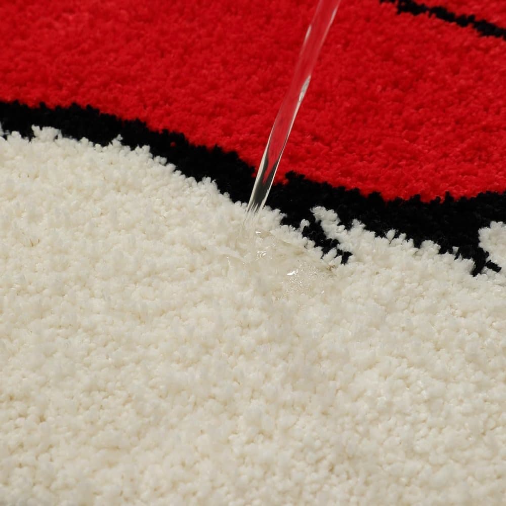 Christmas Santa Claus Bath Mat, Soft Non-Slip Absorbent, Machine Washable, for Living Room and Bathroom - Image 5