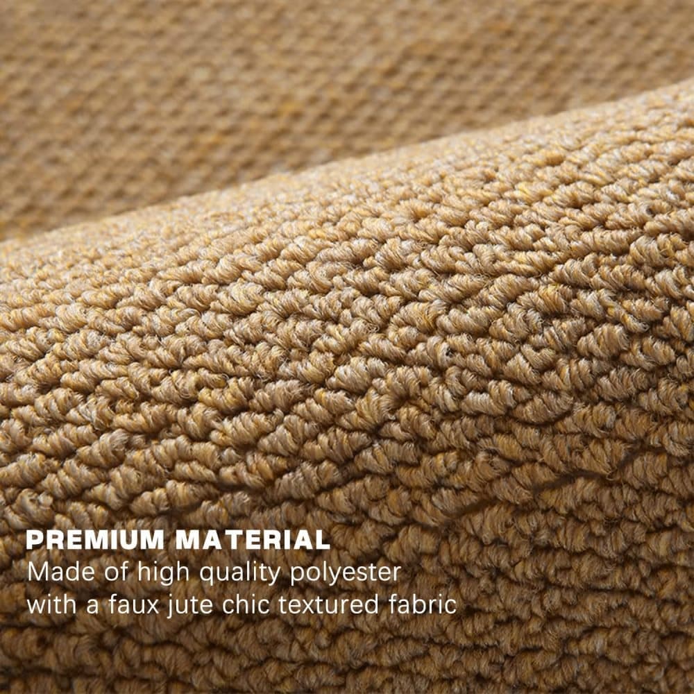 60x90cm Jute Doormat for Indoor and Outdoor Use Non-Slip Dust-Resistant Quick-Absorbing Welcome Mat, 40x60cm, Brown - Image 5