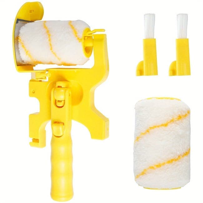1 Set Paint Roller Set for Indoor Walls, Perfect for Precise Painting of Corners and Edges - Image 1