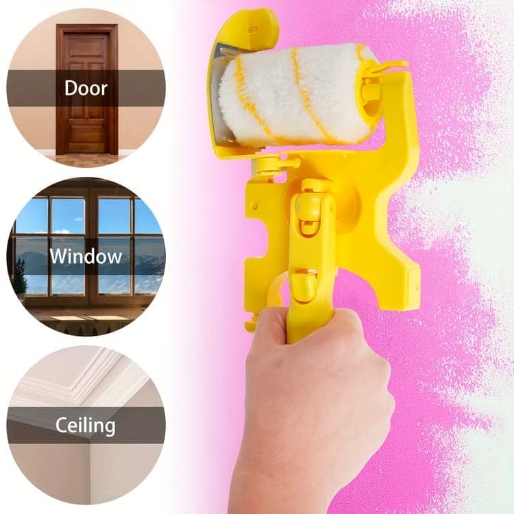 1 Set Paint Roller Set for Indoor Walls, Perfect for Precise Painting of Corners and Edges - Image 5