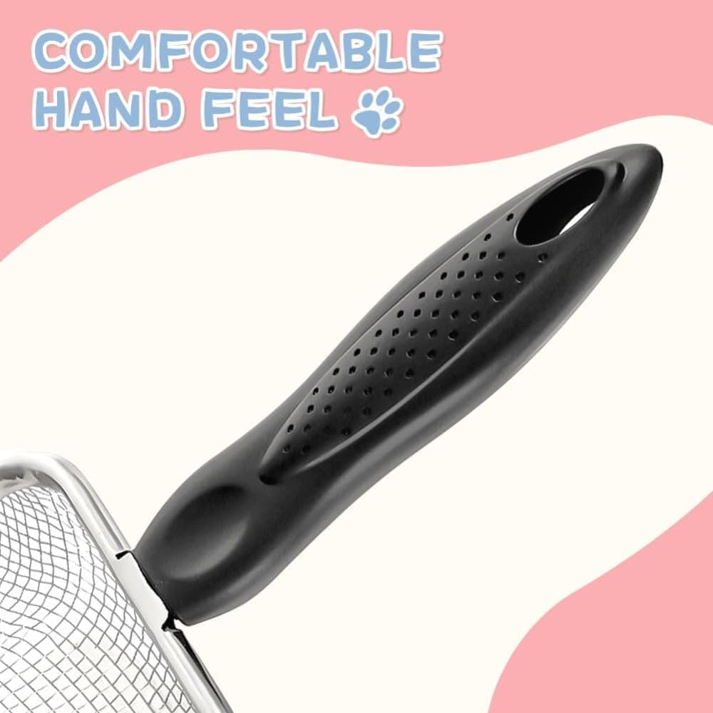 Stainless Steel Cat Litter Scoop with Mesh Design, Durable and Easy to Clean, 4.3MM - Image 3