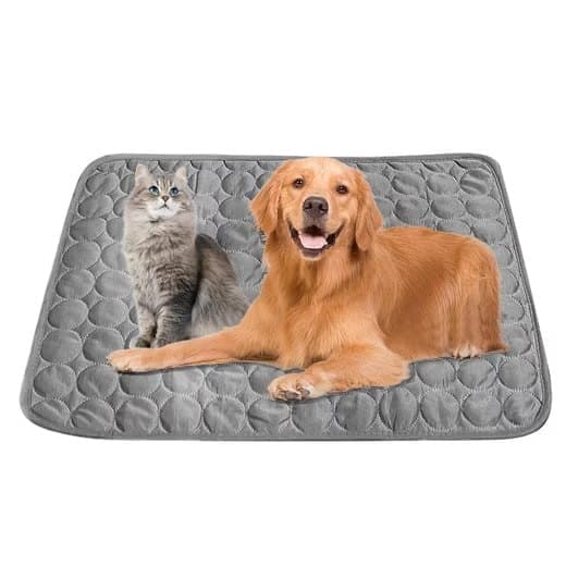 Cooling Mat for Dogs and Cats, 70x55cm, Dark Gray, Breathable, Multiple Colors Available - Image 1