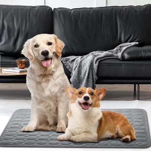 Cooling Mat for Dogs and Cats, 50x40cm, Dark Gray, Breathable, Multiple Colors Available - Image 4