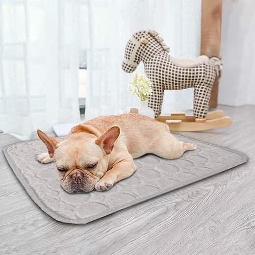 Cooling Mat for Dogs and Cats, 100×70cm, XL, Gray, Breathable in Multiple Colors - Image 3