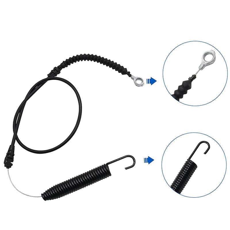 1 Replacement Lawn Mower Blade Cable for MTD Craftsman Yard-Man Troy-Bilt Murray, OEM 946-05124A 946-05124 - Image 3