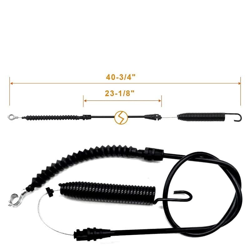 1 Replacement Lawn Mower Blade Cable for MTD Craftsman Yard-Man Troy-Bilt Murray, OEM 946-05124A 946-05124 - Image 4